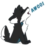 Стикер Mr Wolf