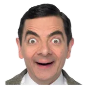 Стикер Мистер Бин