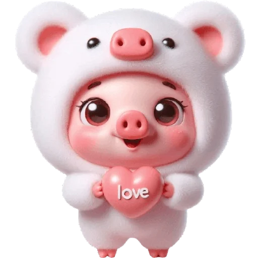 Стикер Свинюшки медведи