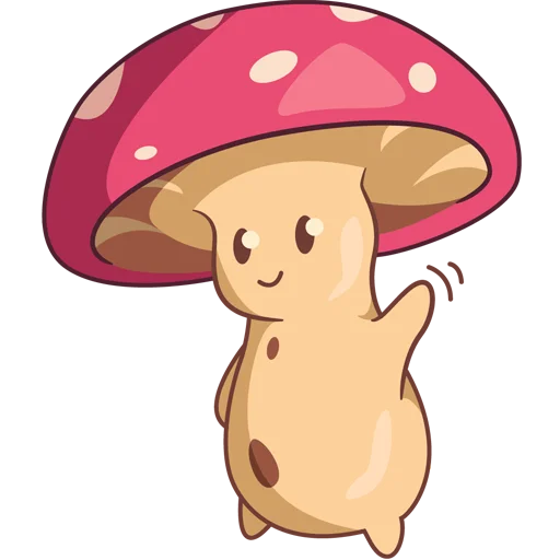 Стикер Mushroom Boy