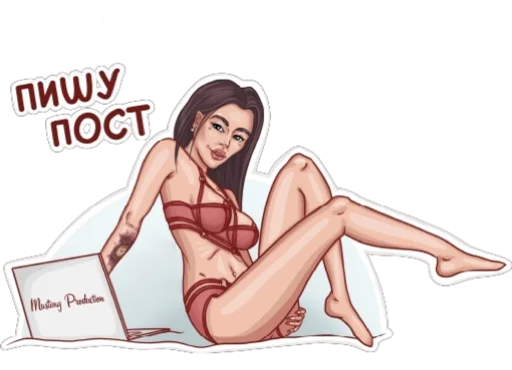 Стикер Мустанг