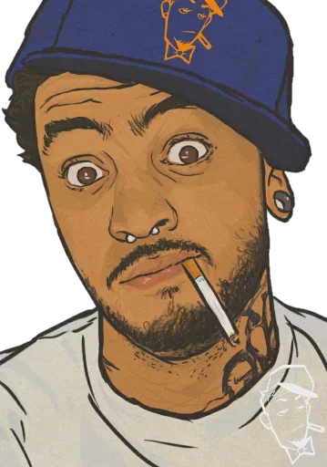 Стикер My Art with Sexy Guys