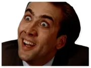 Стикер Николас Кейдж