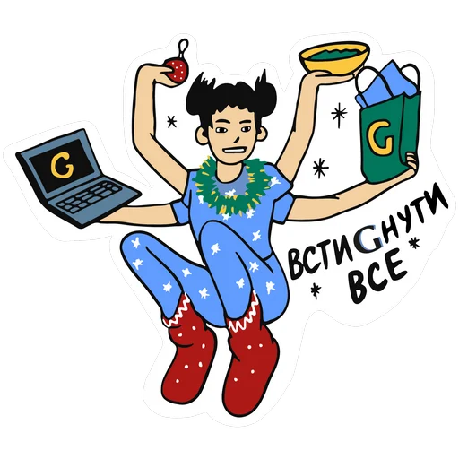 Набор стикеров