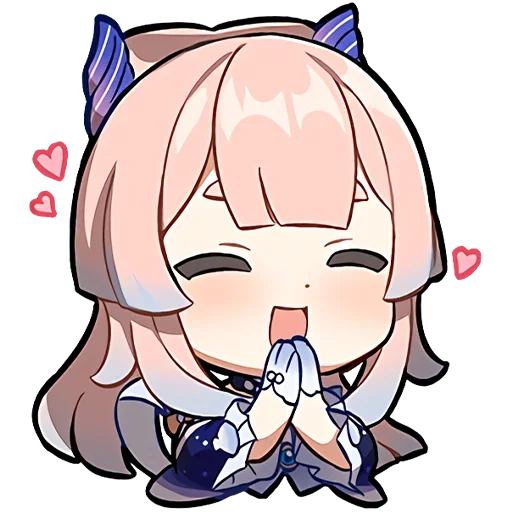 Стикер Набор Паймон 9