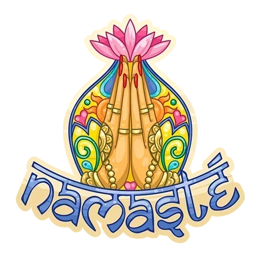 Стикер Namaste