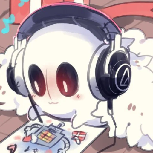 Стикер Napstablook Undertail