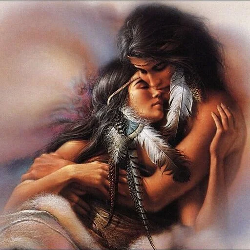 Стикер Native American Love