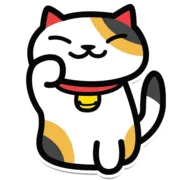 Стикер Neko Atsume