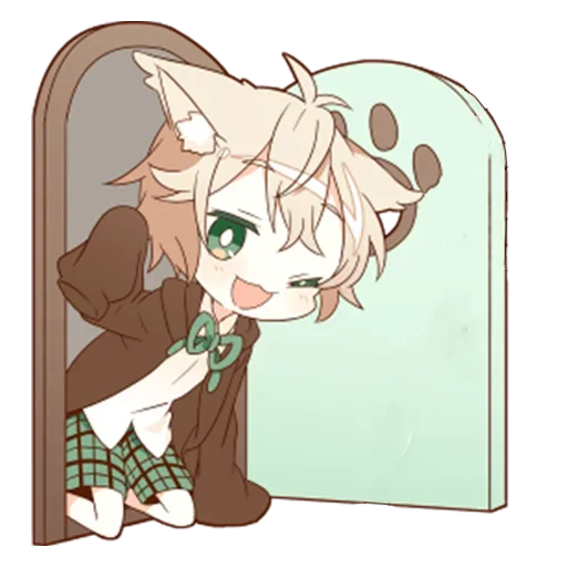 Стикер Neko kun