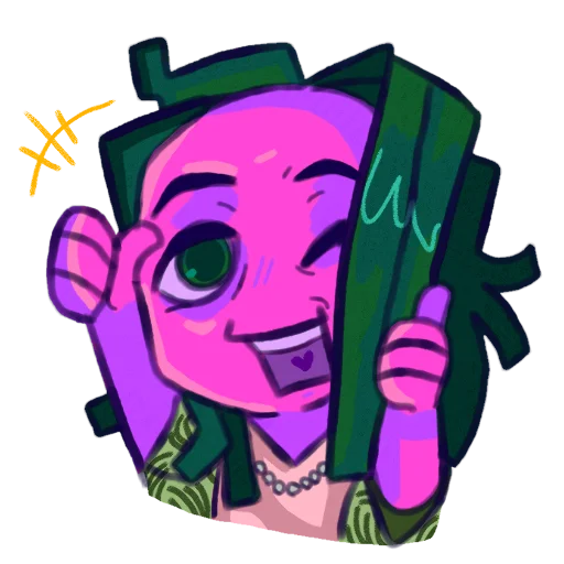 Стикер No im not a human