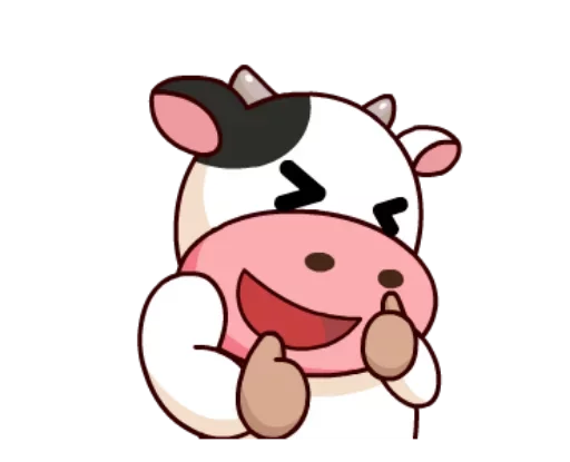 Стикер Cow