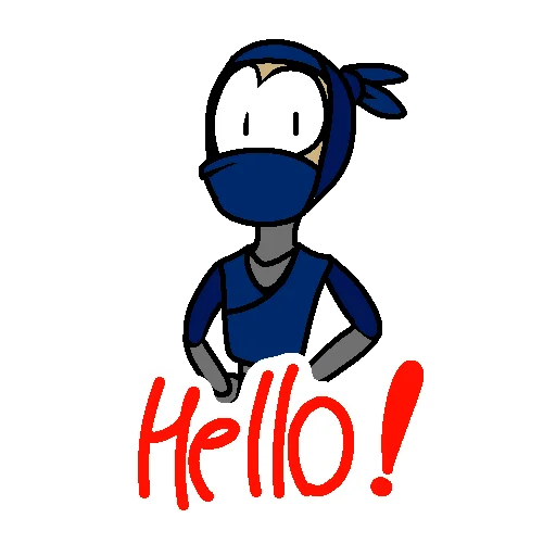 Стикер Ninja pack