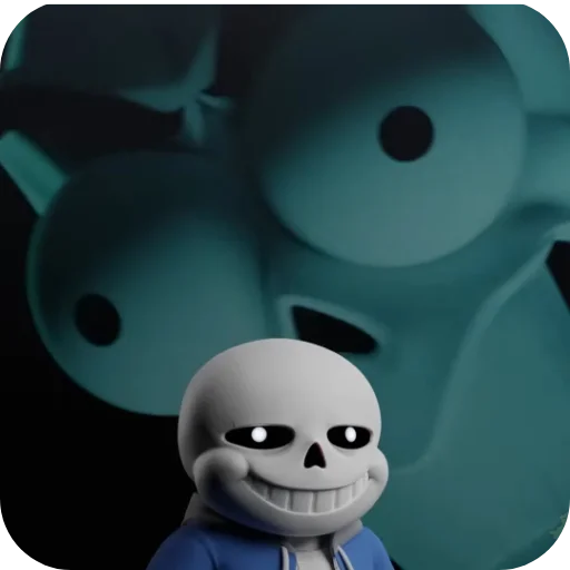 Стикер Undertale deltarune