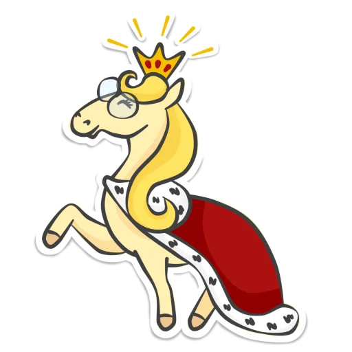 Стикер Not_yet_a_showjumper