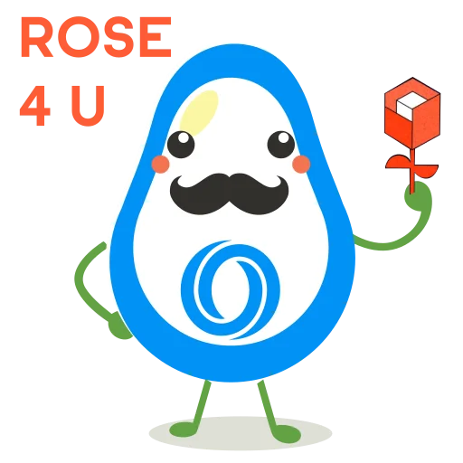 Стикер Oasis Mascot