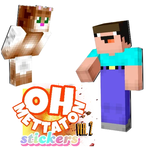 Стикер Minecraft