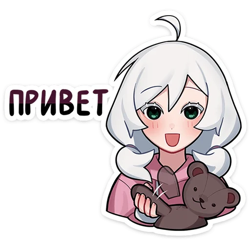 Стикер Оля