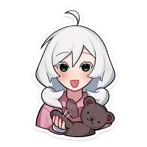 Стикер Оля без надписей