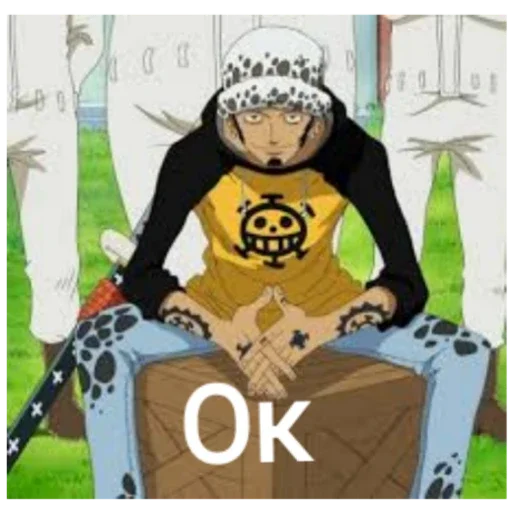 Стикер One piece