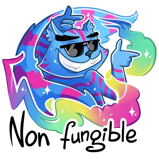 Стикер Opium Cheshire cat