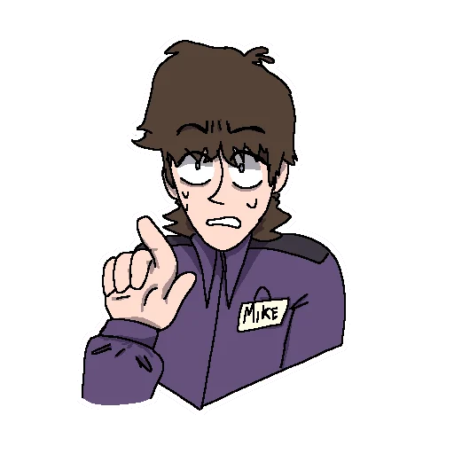 Стикер Michael Afton