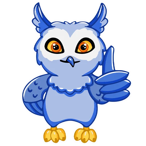 Стикер Owl Madness