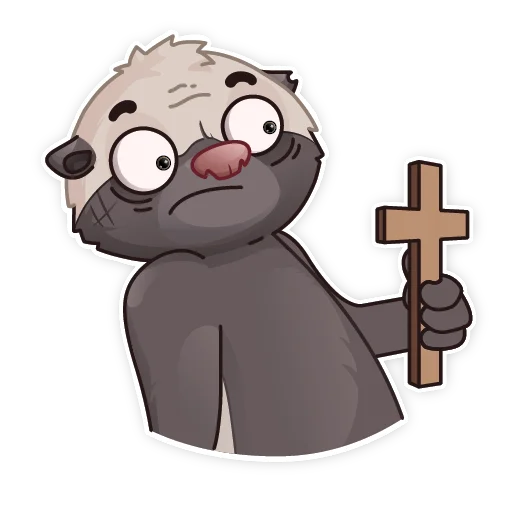 Стикер HoneyBadger