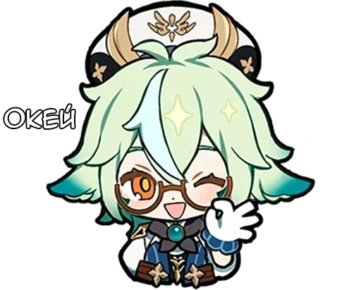 Стикер Стики Паймон