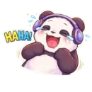 Стикер Pandas Life