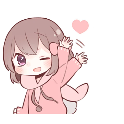 Стикер Парные-тян