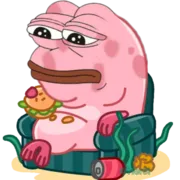 Стикер Patrick PePe 🐸 - [ ]