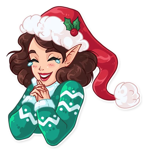 Стикер Penelope the Elf