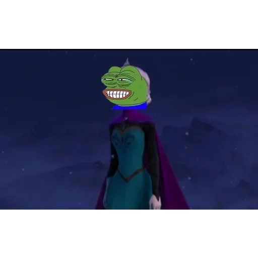 Стикер Pepe Freeze Time