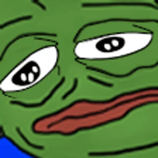 Стикер pepe и peepo - для важных разговоров (почему рот в говне?)