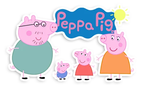 Стикер Peppa Pig