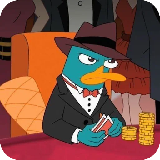 Стикер Perry the Platypus