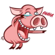 Стикер Pete The Pig