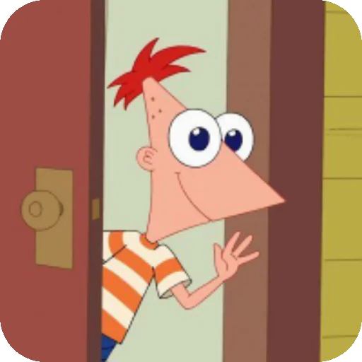 Стикер Phineas and Ferb