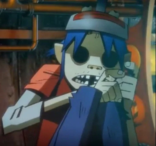 Стикер Gorillaz