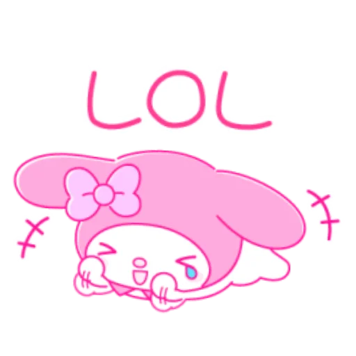 Стикер Pink My Melody
