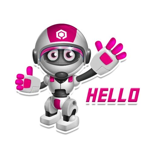 Стикер Pinknode