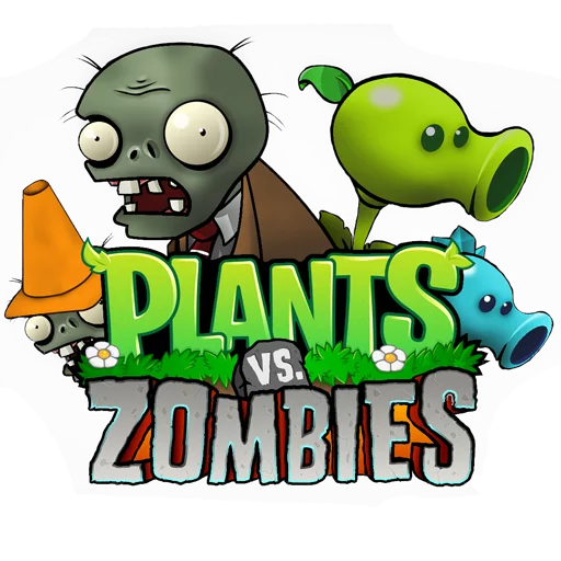 Стикер Plants vs Zombies