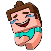 Стикер Minecraft