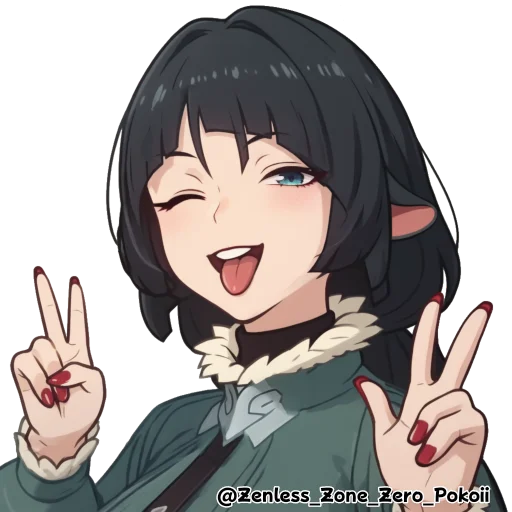 Стикер Jane Doe ZZZ