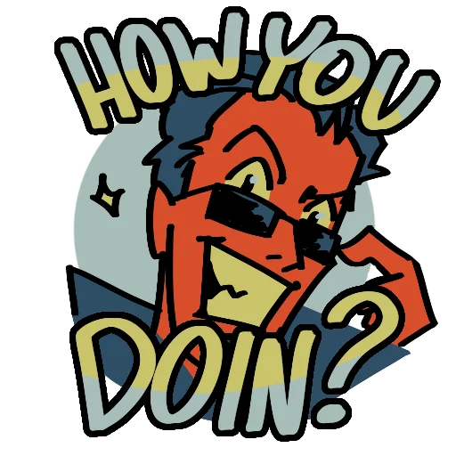 Набор стикеров