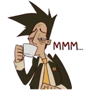 Стикер Президент Антон