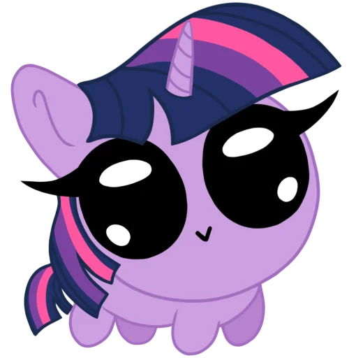 Стикер Пучеглазки mlp