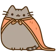 Стикер Pusheen by JJ