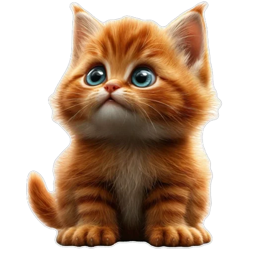 Стикер Пушистик